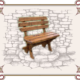 Скамейка деревянная Дачная