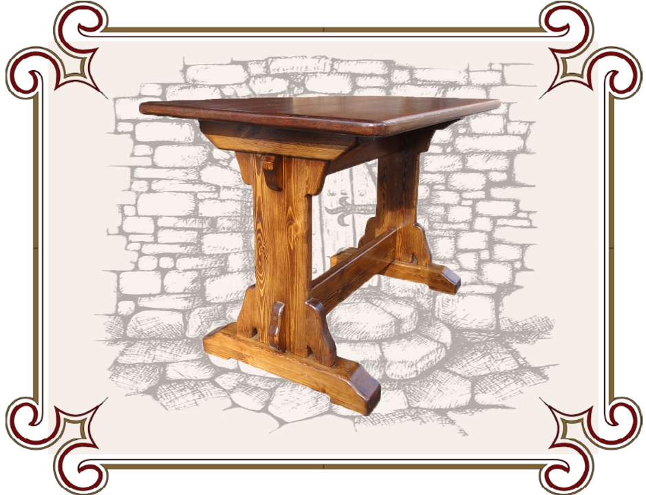 Деревянный стол для бара