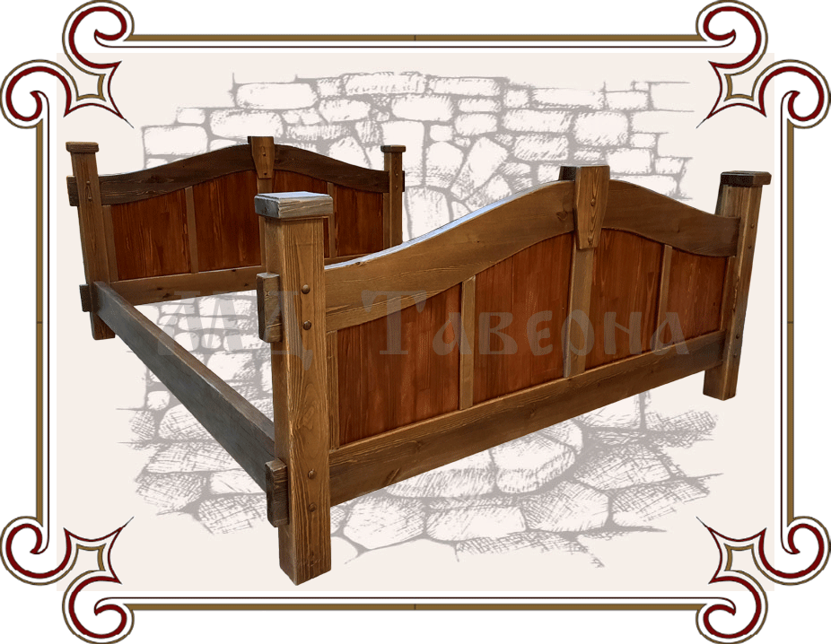 Кровать старорусская