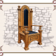 Кресло-трон под старину