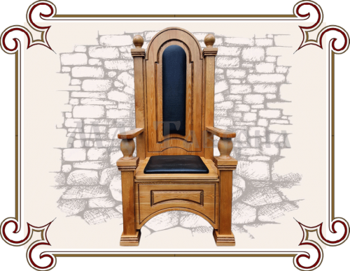 Кресло-трон под старину
