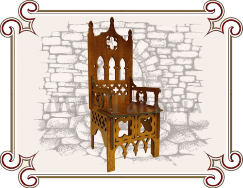 Кресло готика под старину