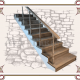 Лестницы, Лестница кантри стиль