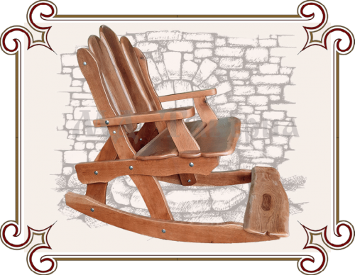 Кресло-качалка из Слэба